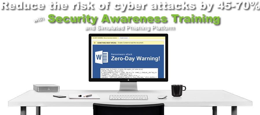 employee security training - train your users to recognize ransomware, phishing attacks, viruses, social phishing and other cybercrimes